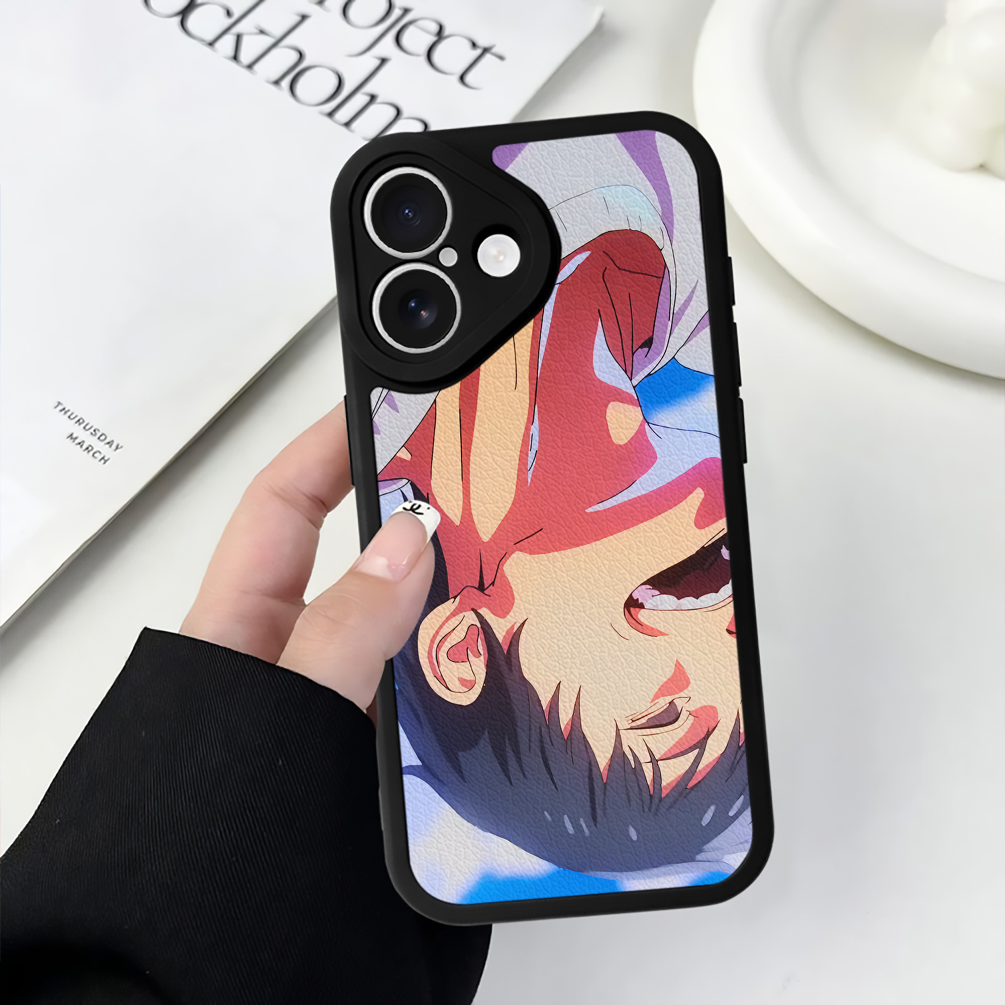 （画像用） SPY×FAMILY间谍家家酒 【iPhone 16シリーズ対応】シリコンスマホケース（レザー調） 材質：シリコン